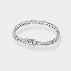 VVS1 Moissanite Tennis Bracelet Original s925 Sterling Silver Plated 18k White Gold with GRA Bracelets